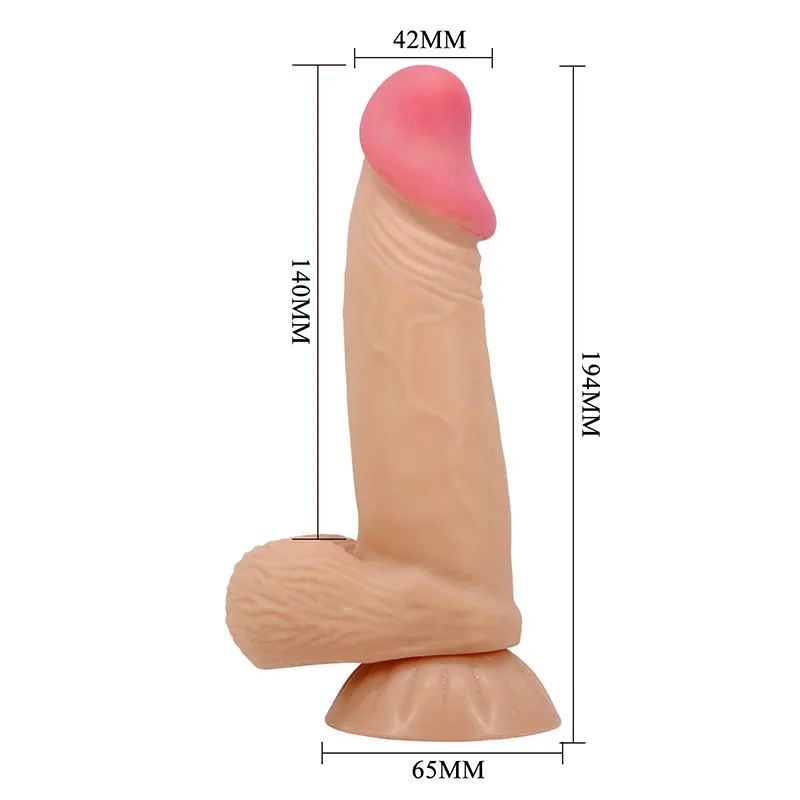 Sliding Skin Dildo 19cm
