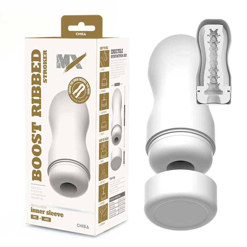 Masturbator Boost Ribbed Stroker