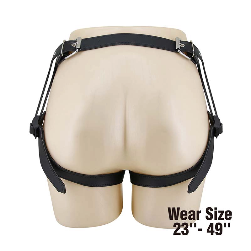 Crne gacice za strap on Galudio