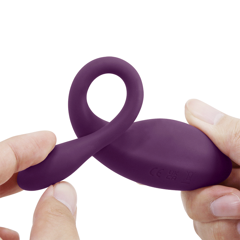 Ljubicasto vibro jaje na aplikaciju Dona