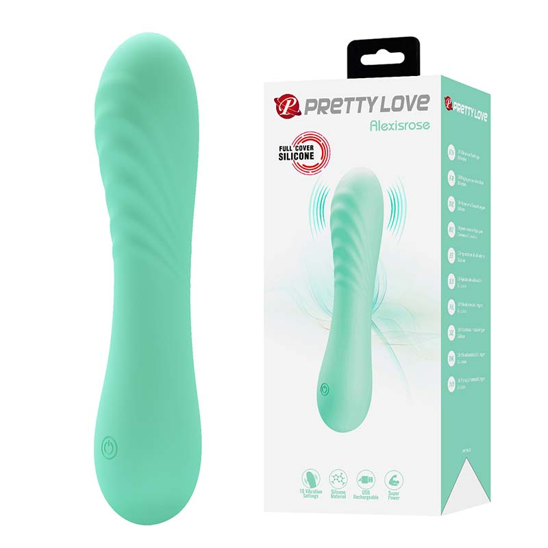 Mint silikonski vibrator Alexisrose