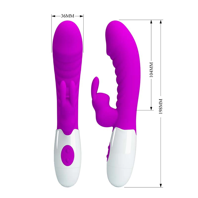 Multifunkcionalni zeka vibrator Naughty Bunny