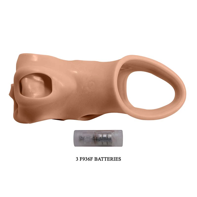 Navlaka za penis sa vibracijom 21cm