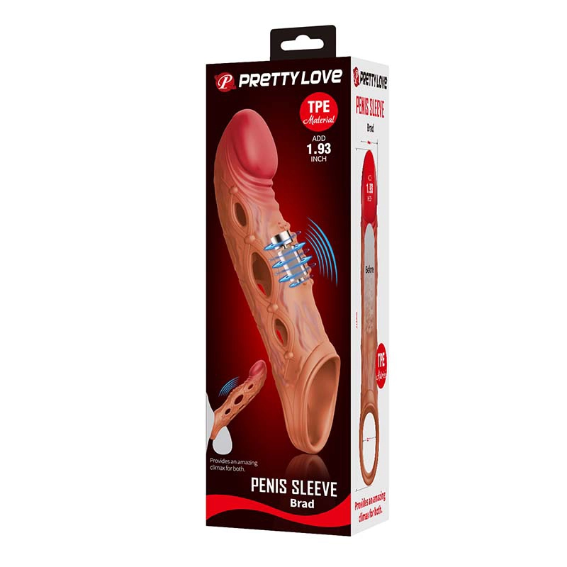 Navlaka za penis sa vibracijom 21cm