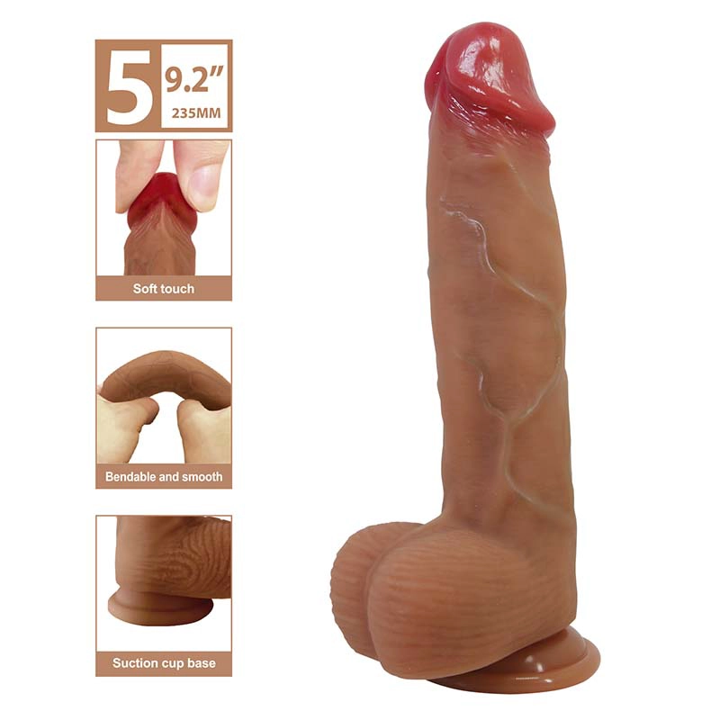 Silikonski Dildo 23cm Orton