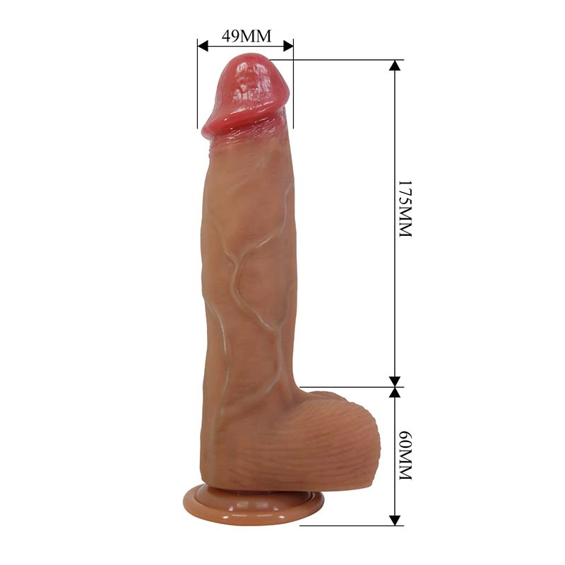 Silikonski Dildo 23cm Orton