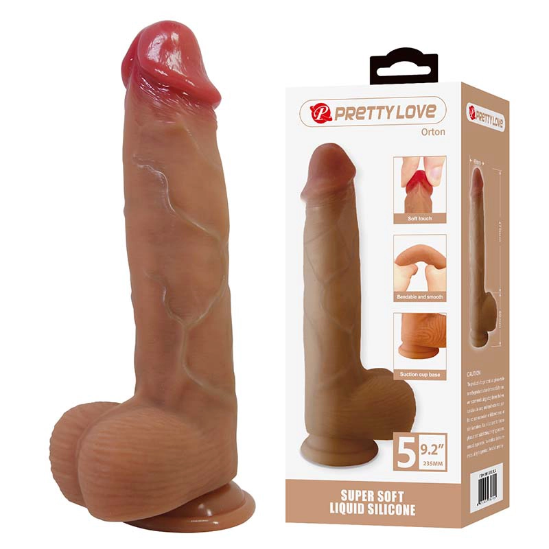 Silikonski Dildo 23cm Orton