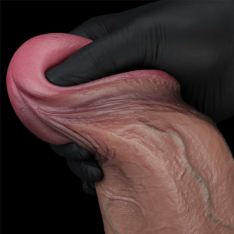 Dildo 33cm 13in Dual Layered Silicone Cock XXL