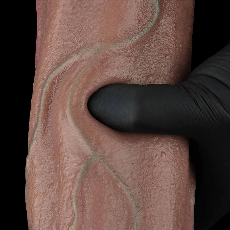Dildo 33cm 13in Dual Layered Silicone Cock XXL