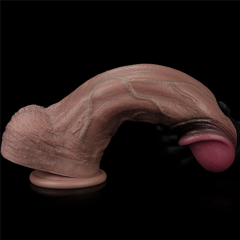 Dildo 33cm 13in Dual Layered Silicone Cock XXL