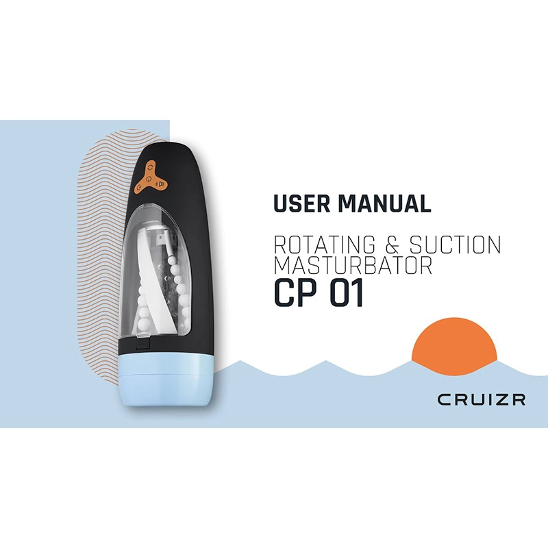 Rotirajuci masturbator sa usisavanjem CRUIZR CP01