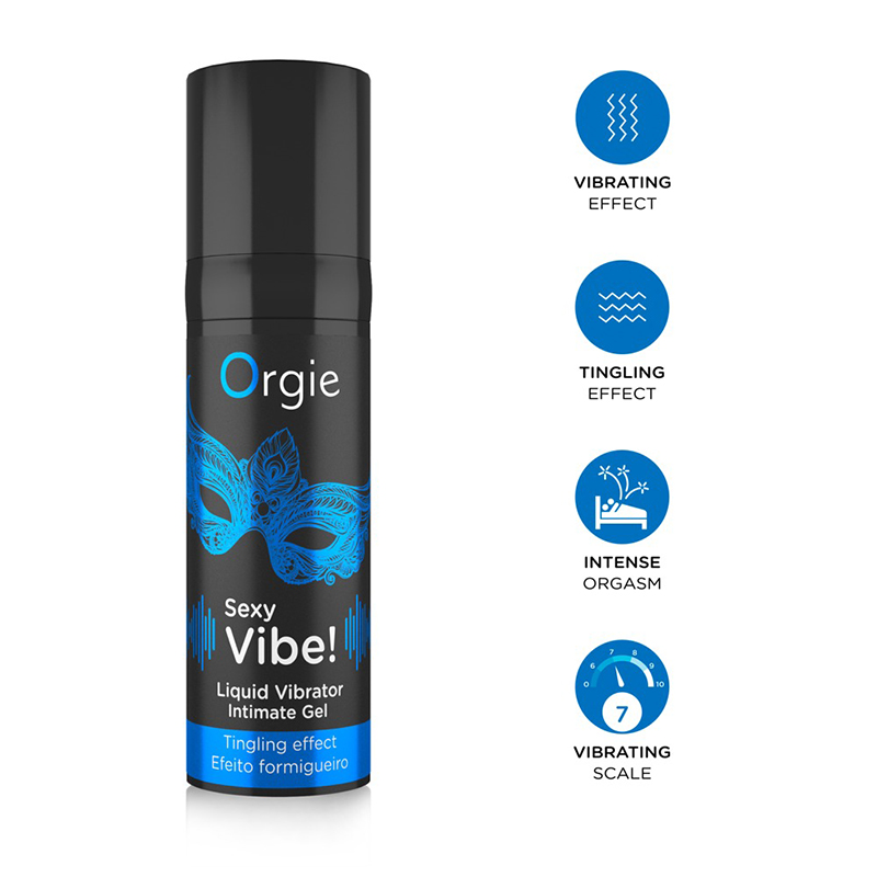 Vibrirajući gel za stimulaciju parova Liquid Vibrator