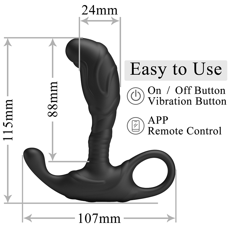 Analni vibrator aplikacija Andrew