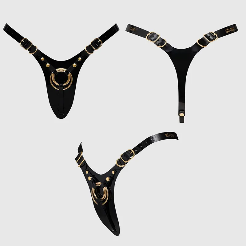 Strap-on-me Fabulous Faux Leather Harness