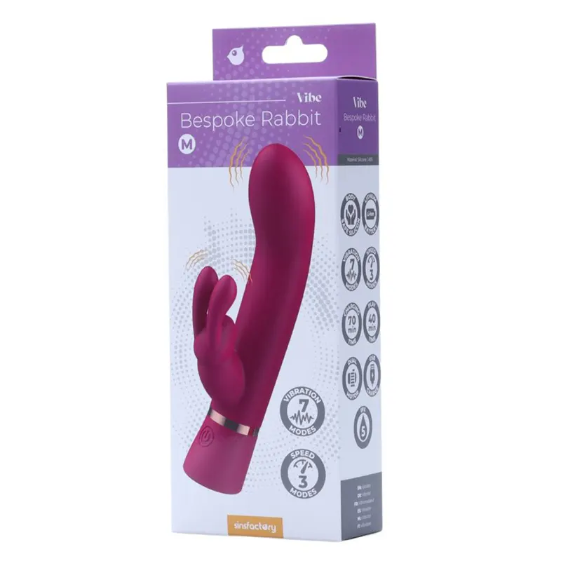 Zeka vibrator Bespoke Rabbit M Fuchsia
