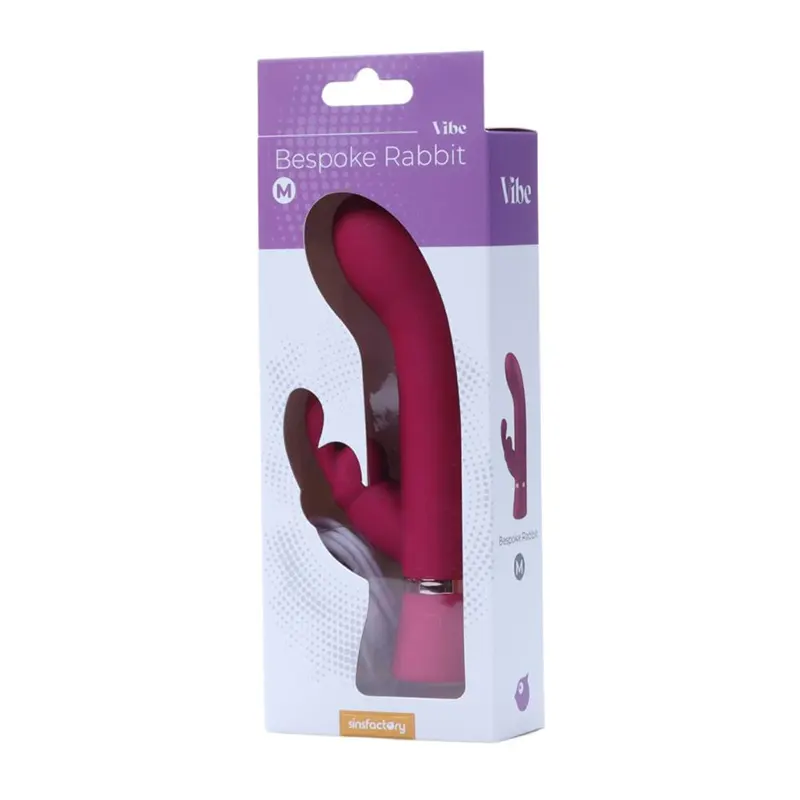 Zeka vibrator Bespoke Rabbit M Fuchsia