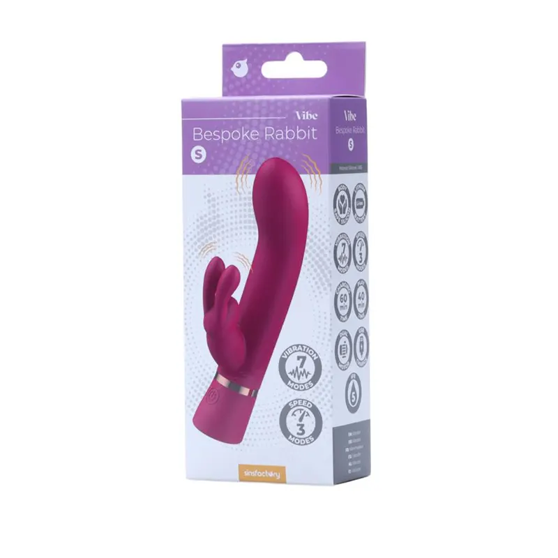 Zeka vibrator Bespoke Rabbit S Fuchsia