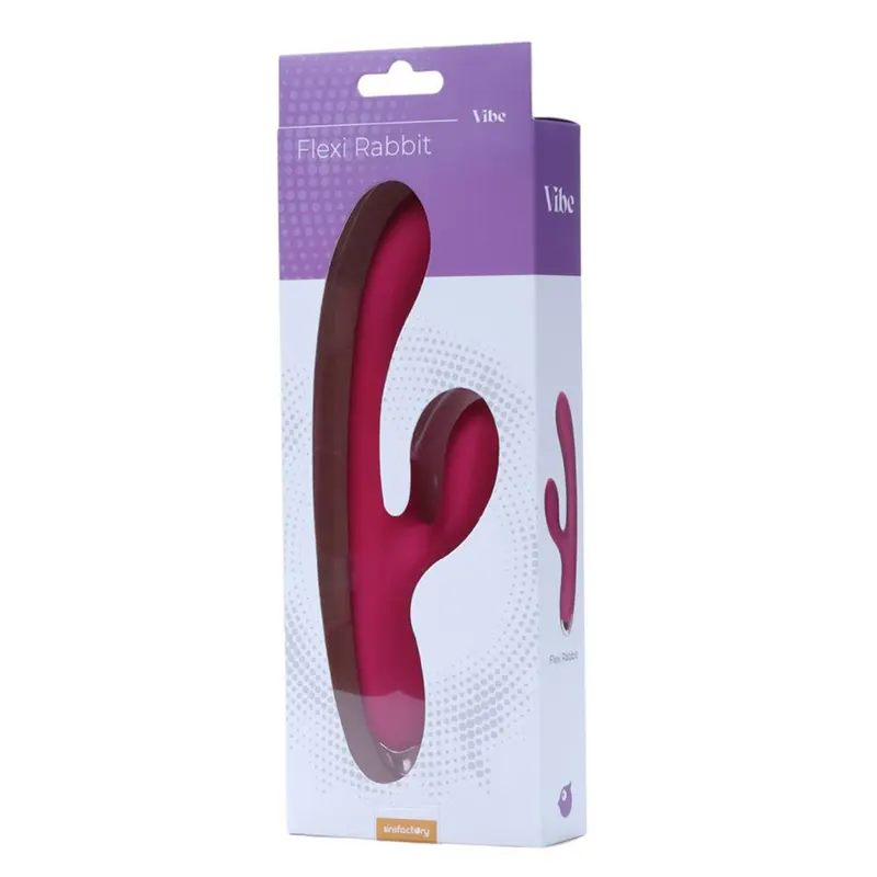 Zeka vibrator Flexi Rabbit Fuchsia