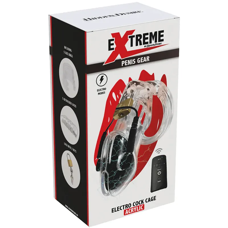 Kavez za penis Electro Cock Cage