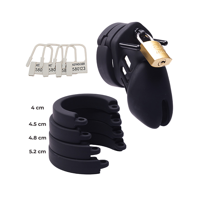 Silikonski kavez za penis Silicone Cock Cage