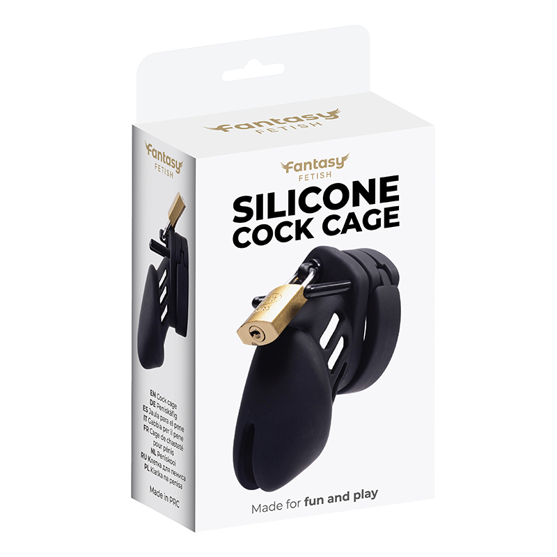 Silikonski kavez za penis Silicone Cock Cage