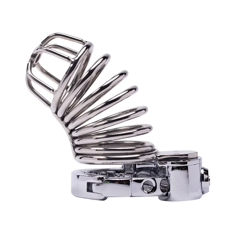 Stainless steel cock cage 1 Kavez za penis Advanced Locking Mechanism