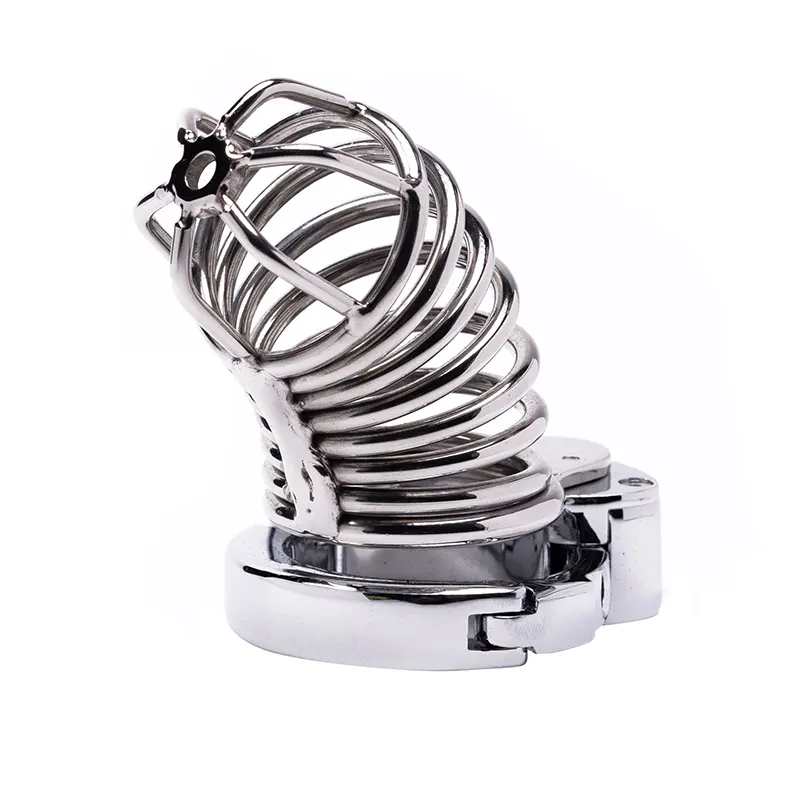 Stainless steel cock cage 1 Kavez za penis Advanced Locking Mechanism