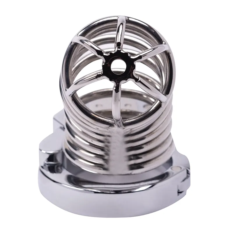 Stainless steel cock cage 1 Kavez za penis Advanced Locking Mechanism