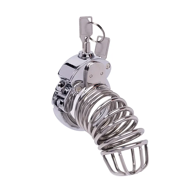 Stainless steel cock cage 1 Kavez za penis Advanced Locking Mechanism