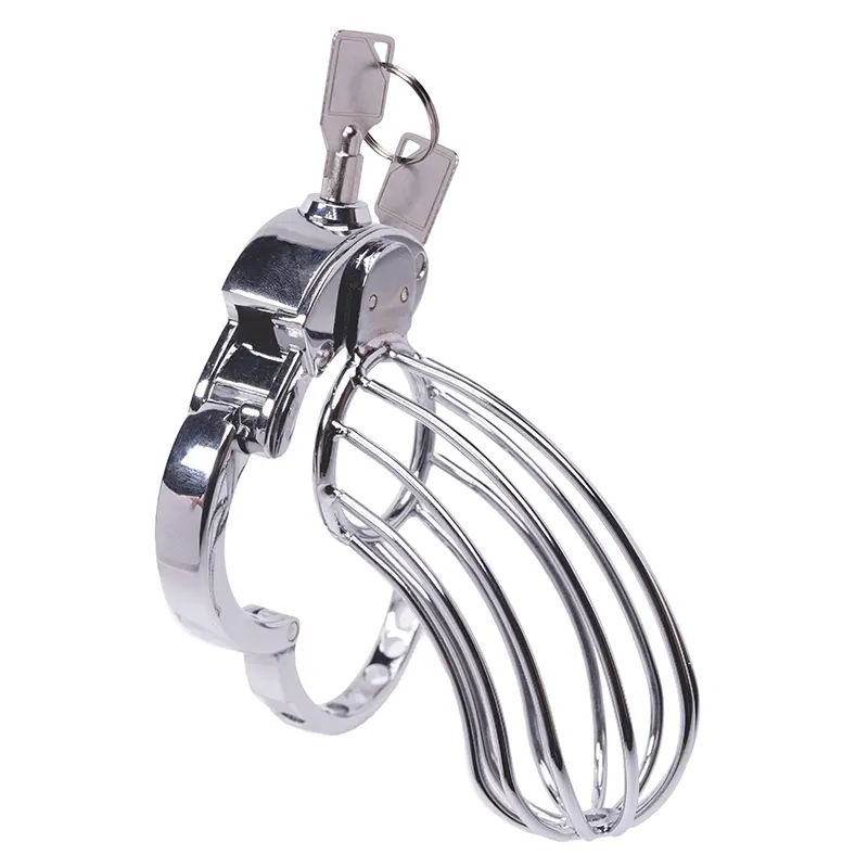 Stainless steel cock cage 2 Kavez za penis Advanced Locking Mechanism