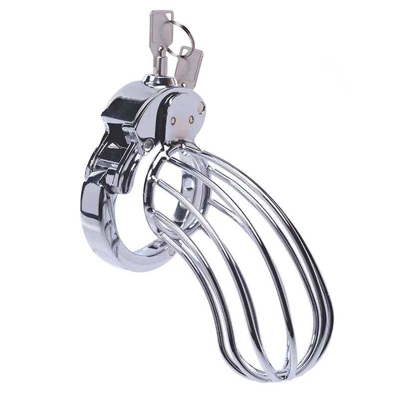 Stainless steel cock cage 2 Kavez za penis Advanced Locking Mechanism