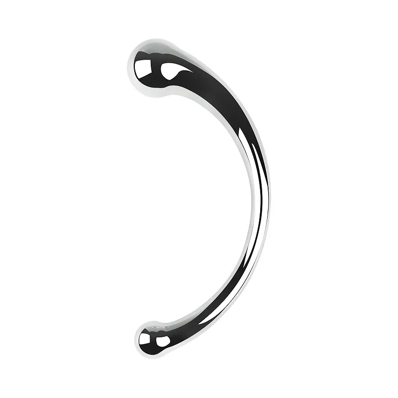 Dildo od nerdjajuceg celika Curvy G spot Double Ended