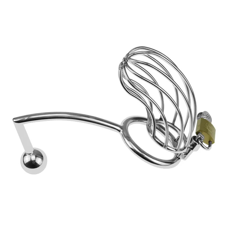 Kavez za penis i masazer prostete