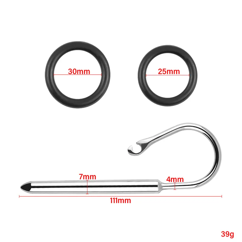 Uretra za penis sa silikonskim prstenom 7mm