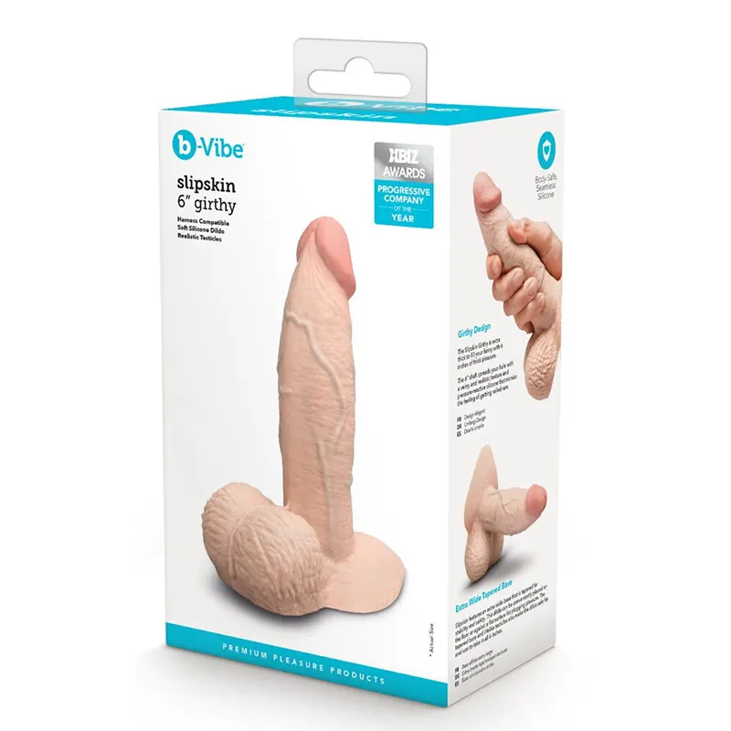 b-Vibe Slipskin Girthy 16cm