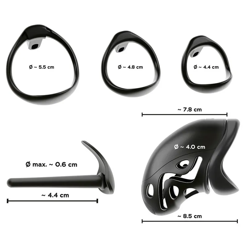 Cock Cage with a silicone dilator