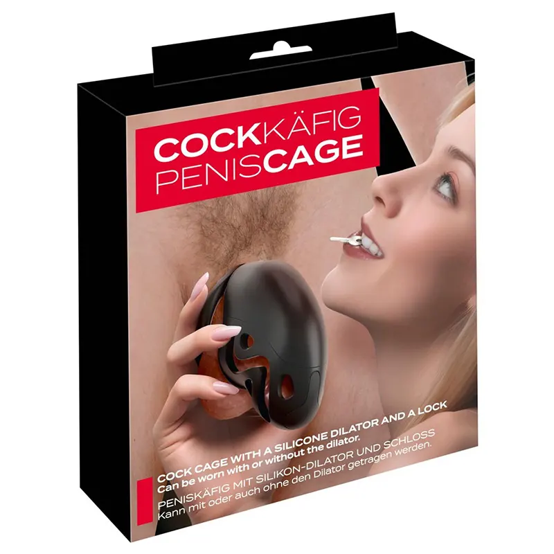 Cock Cage with a silicone dilator