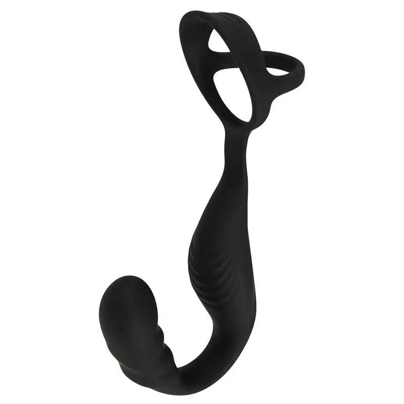 Cock Ring with RC Prostate Plug