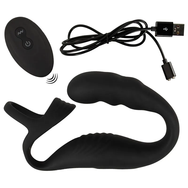 Cock Ring with RC Prostate Plug