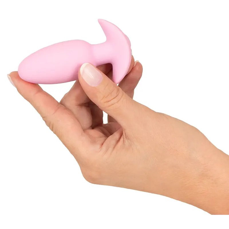 Cuties Purple Vibrating Mini Butt Plug