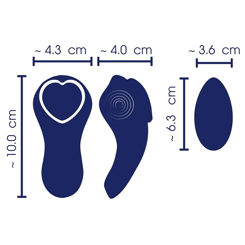 RC Panty Vibrator Heart