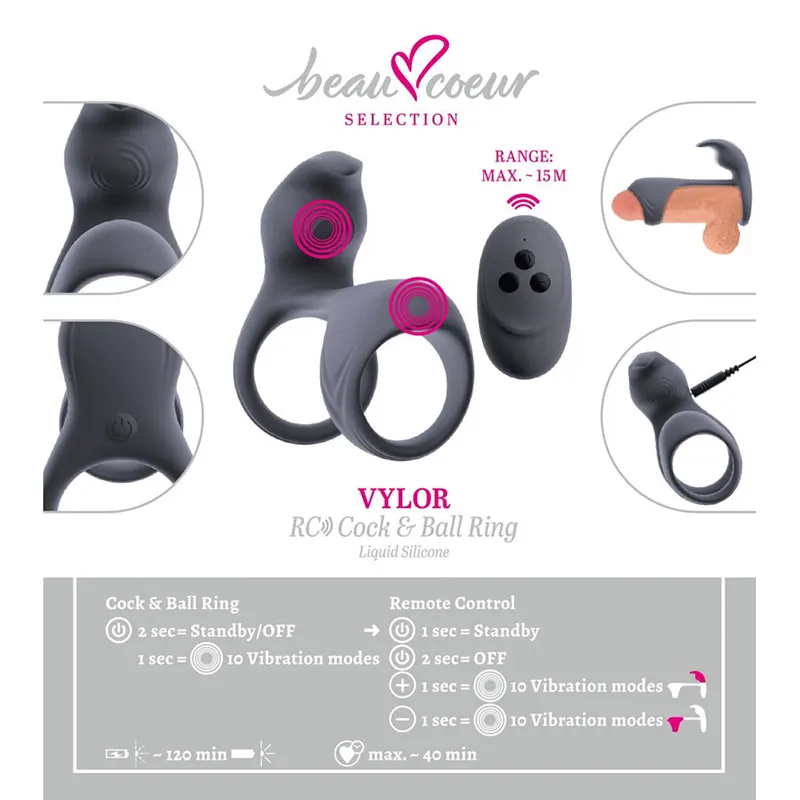 VYLOR RC Cock & Ball Ring