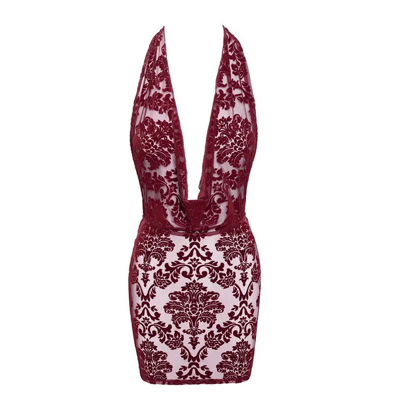 Seksi haljina Kink Royal cascade mini dress