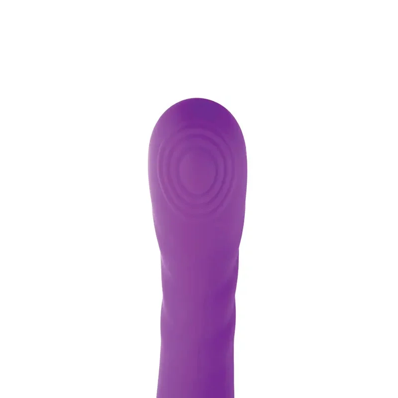 Dupli vibrator Pontus Purple i lubrikant