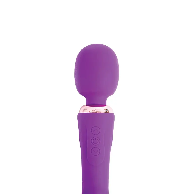 Dupli vibrator Pontus Purple i lubrikant