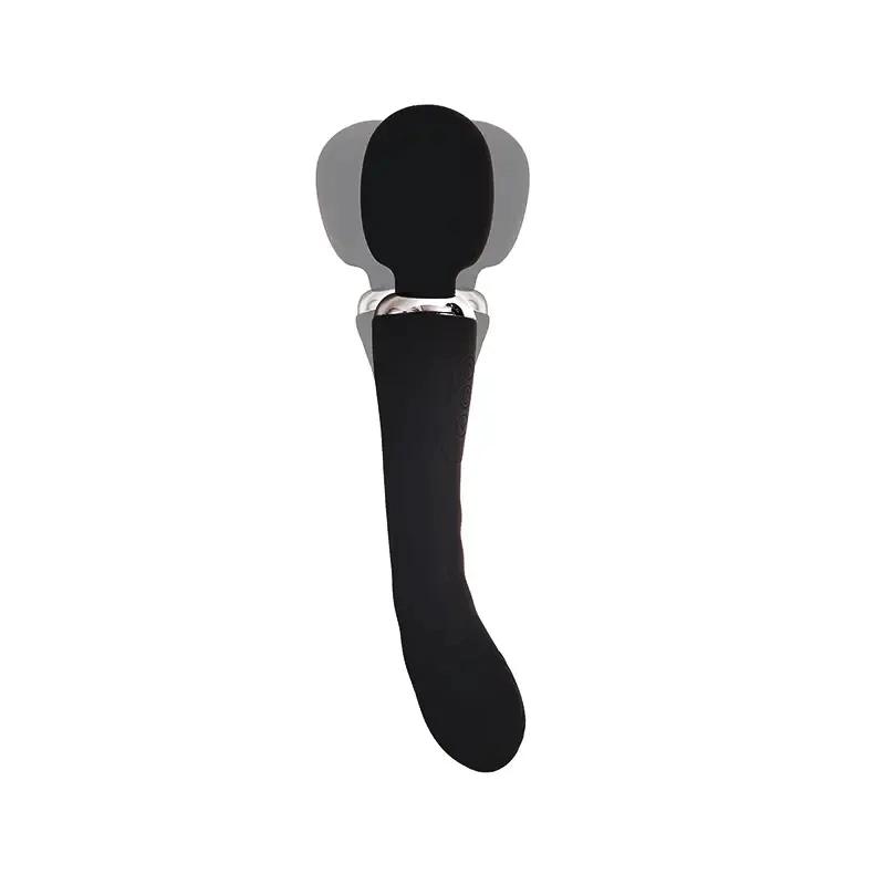 Dupli vibrator Pontus black i lubrikant