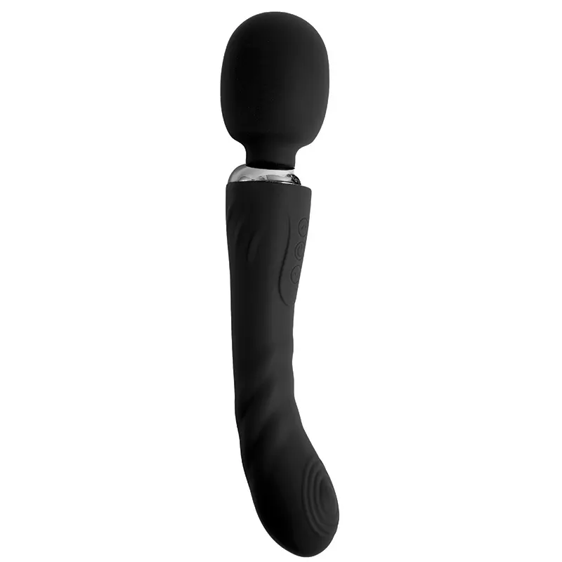 Dupli vibrator Pontus black i lubrikant
