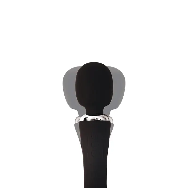 Dupli vibrator Pontus black i lubrikant