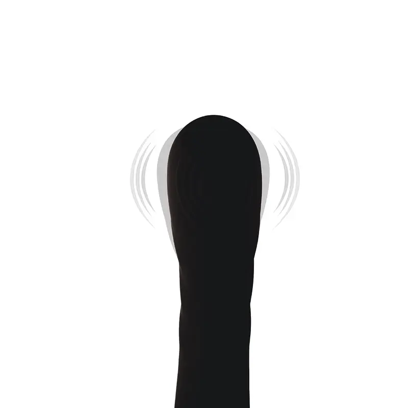 Dupli vibrator Pontus black i lubrikant