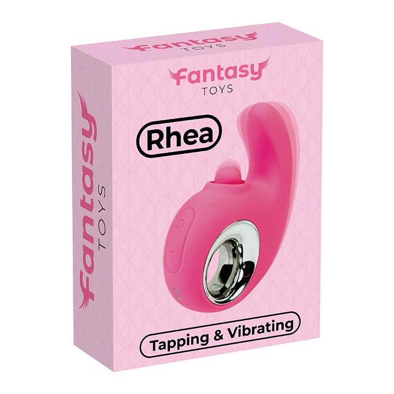 Vibrator sa pomeranjem Rhea i lubrikant
